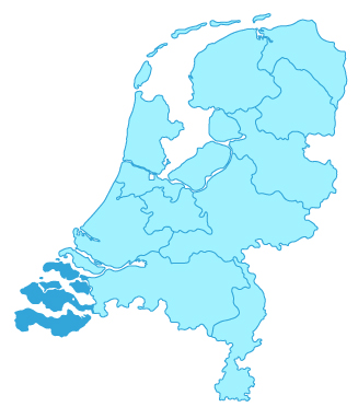 Provincie-map-Zeeland